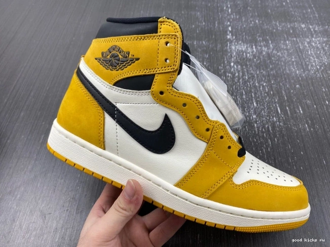 Air Jordan Ochre Yellow DZ5485-701 High 1 OG 0725